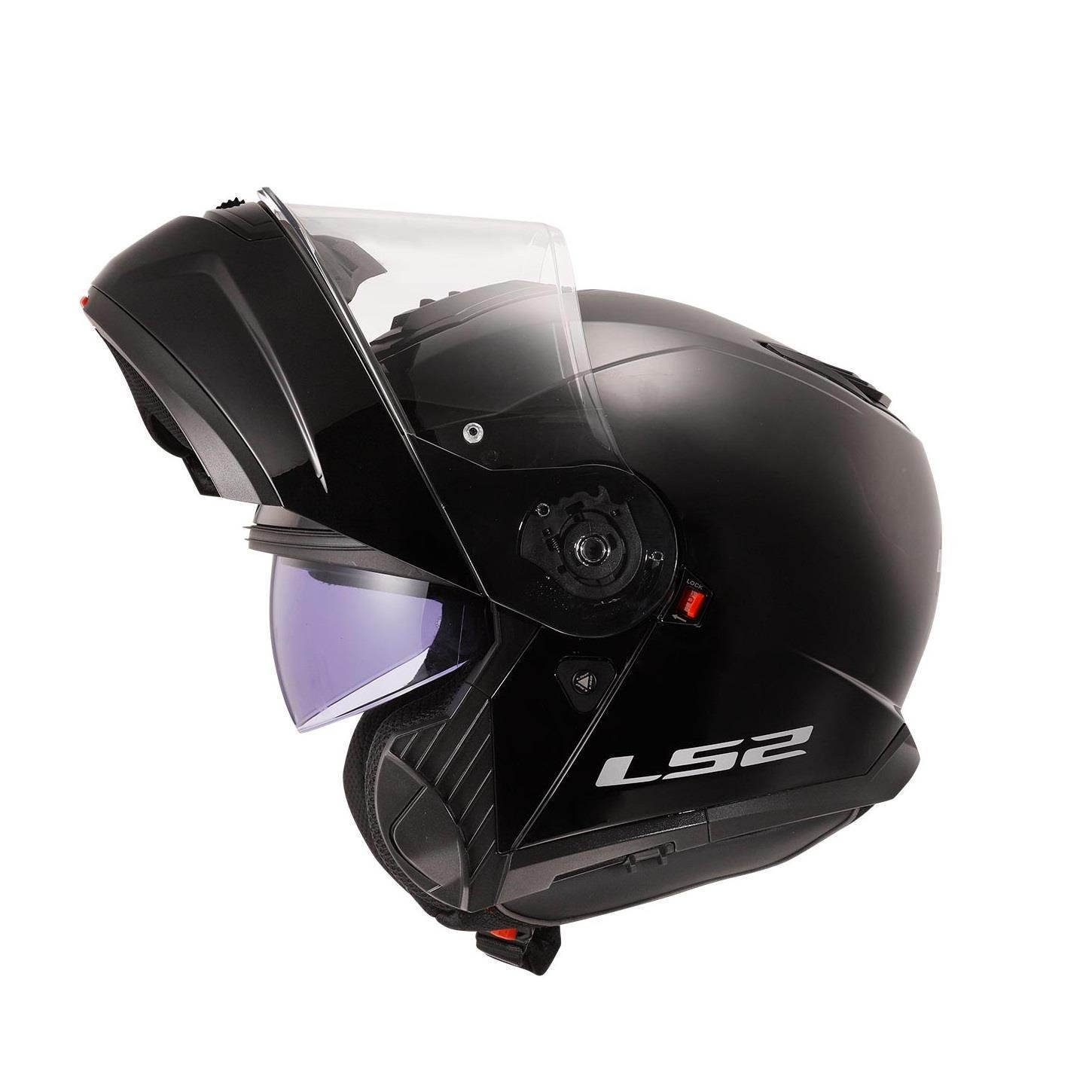 LS2 STROBE 2 MAT SİYAH KASK