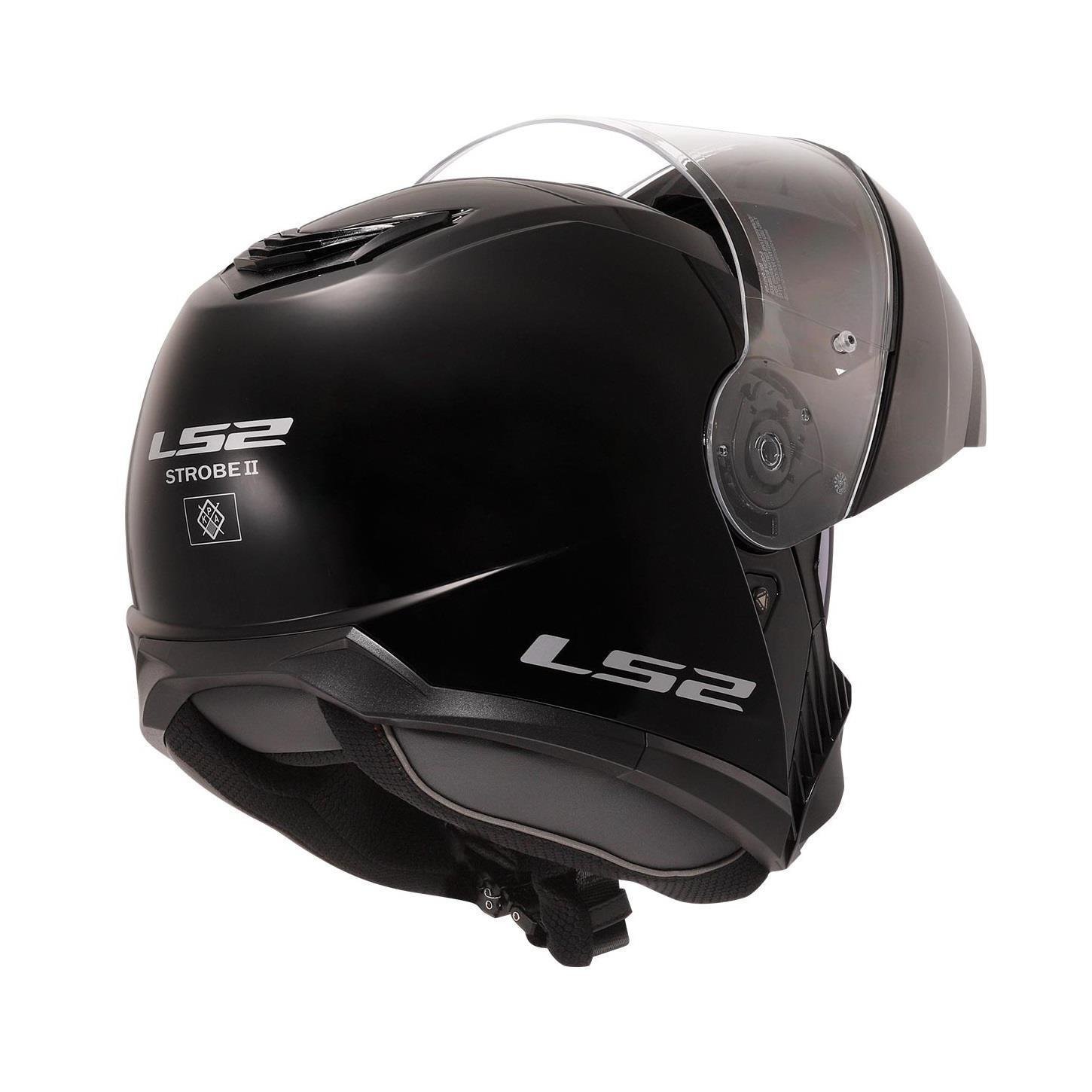 LS2 STROBE 2 MAT SİYAH KASK