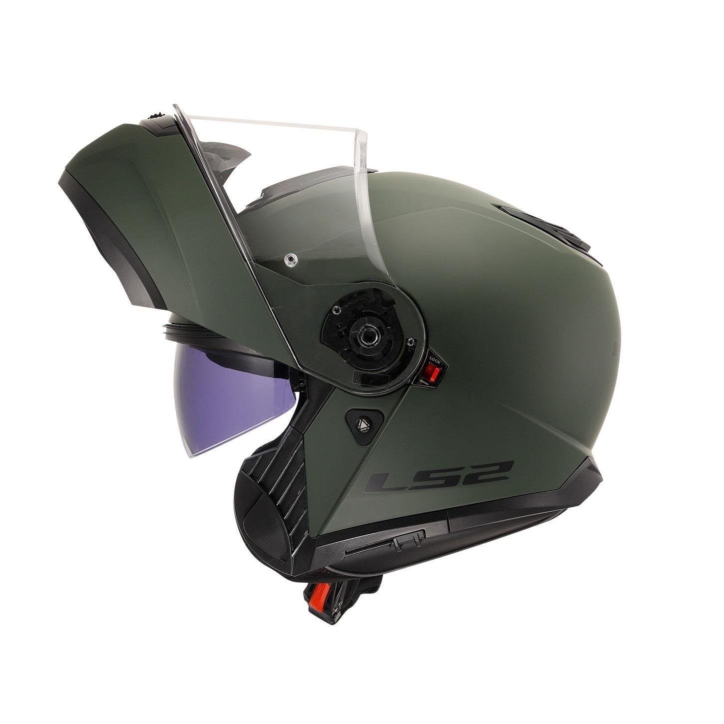 LS2 STROBE 2 MAT YEŞİL KASK