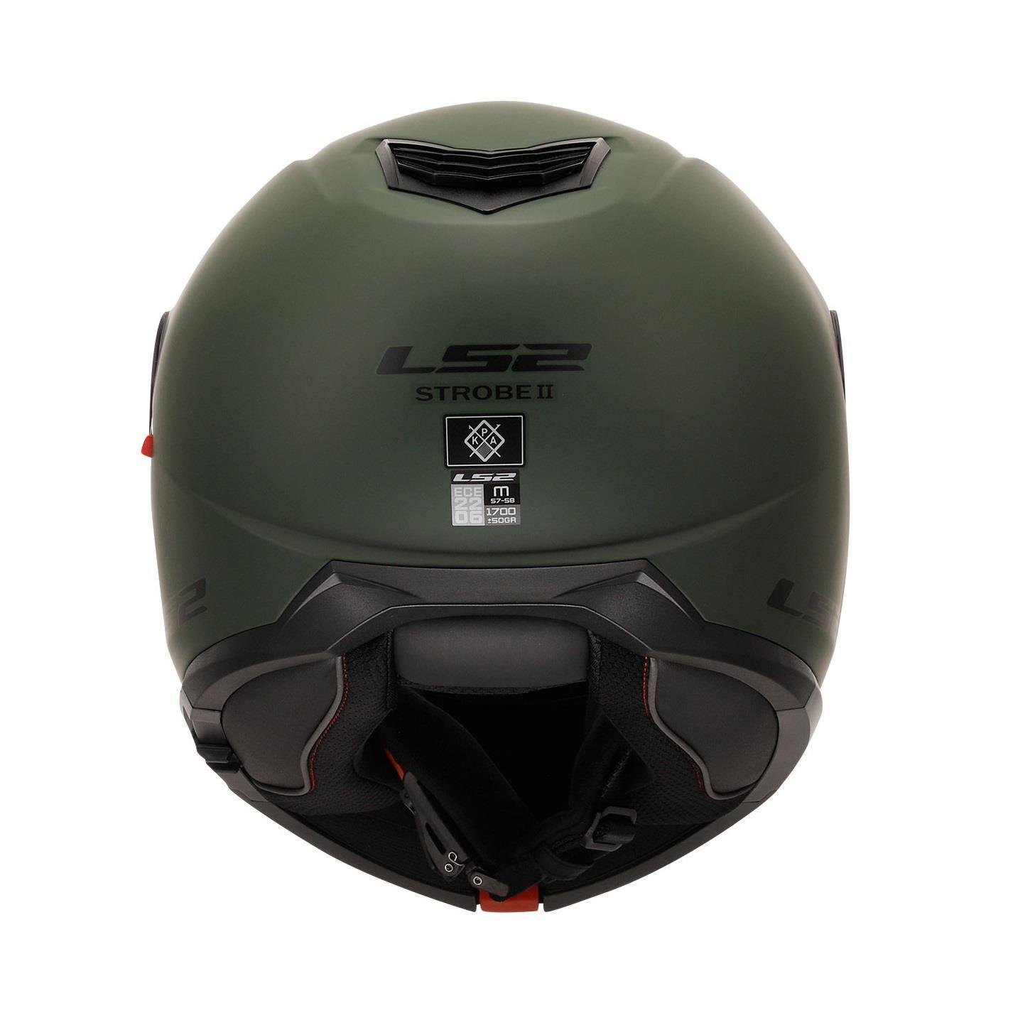 LS2 STROBE 2 MAT YEŞİL KASK