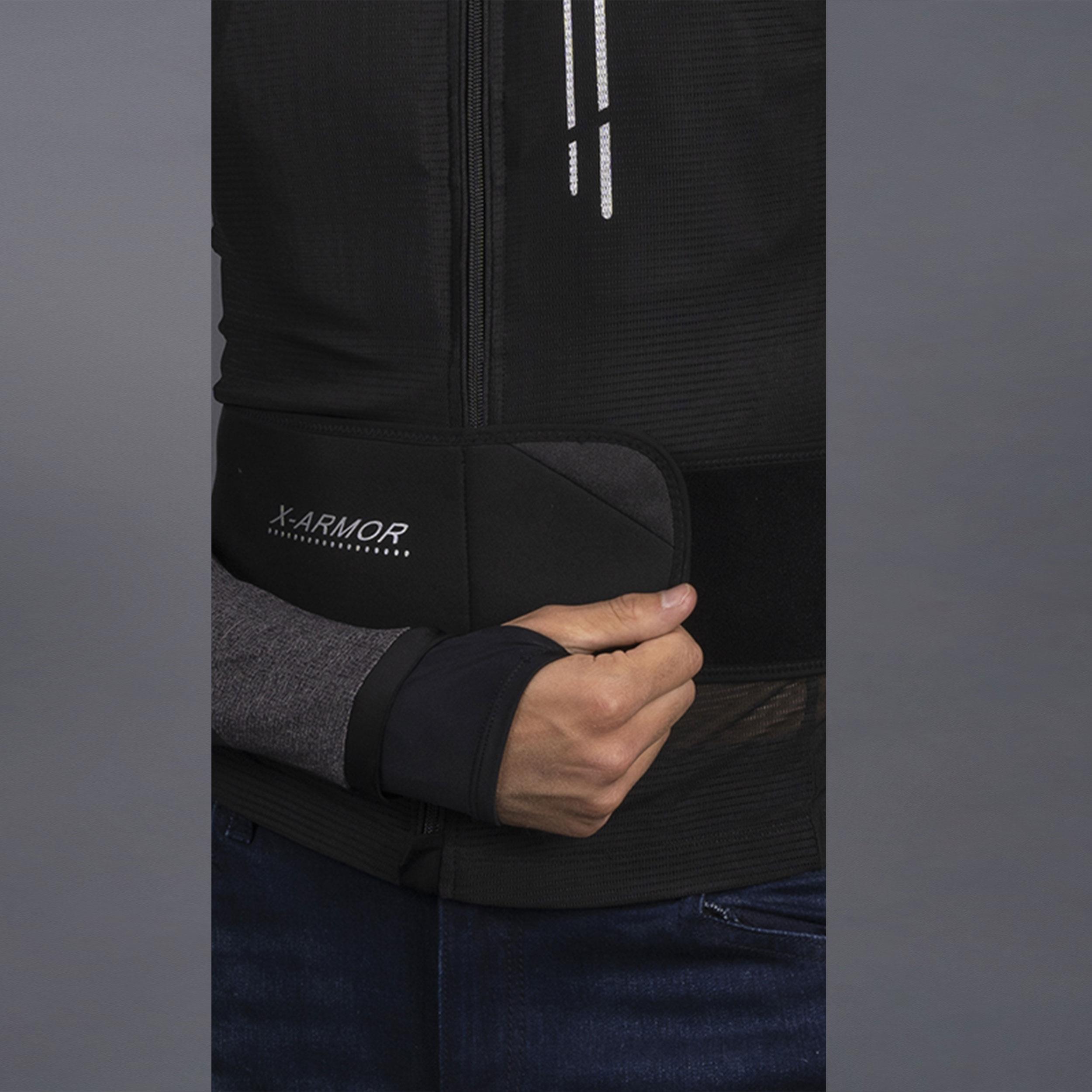 LS2 X-ARMOR FULL KORUMA MONT SİYAH-GRİ