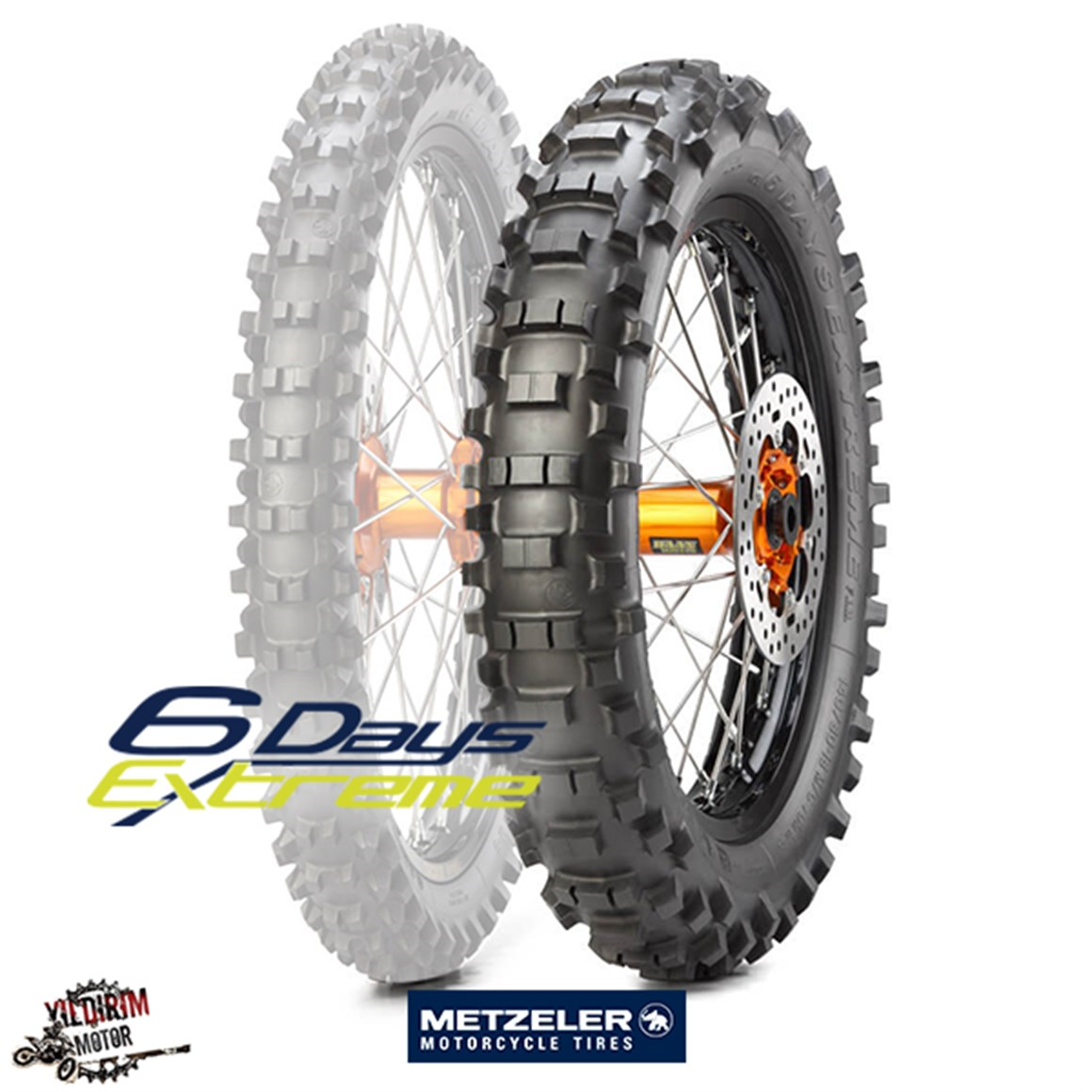 METZELER 140/80-18 SİXDAYS EXTREME STANDART LASTİK