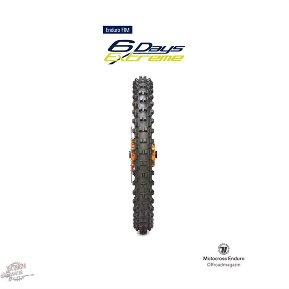 Metzeler 90/90-21 SixDays Extreme Enduro Motocross Lastik SOFT