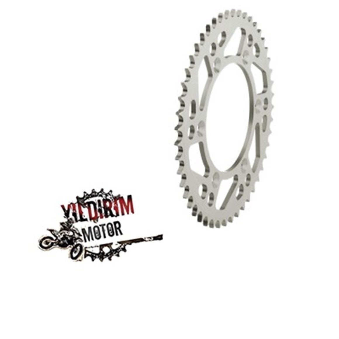 MOOSE .RACING ARKA DİŞLİ 51 DİŞ ALÜMİNYUM MAVİ