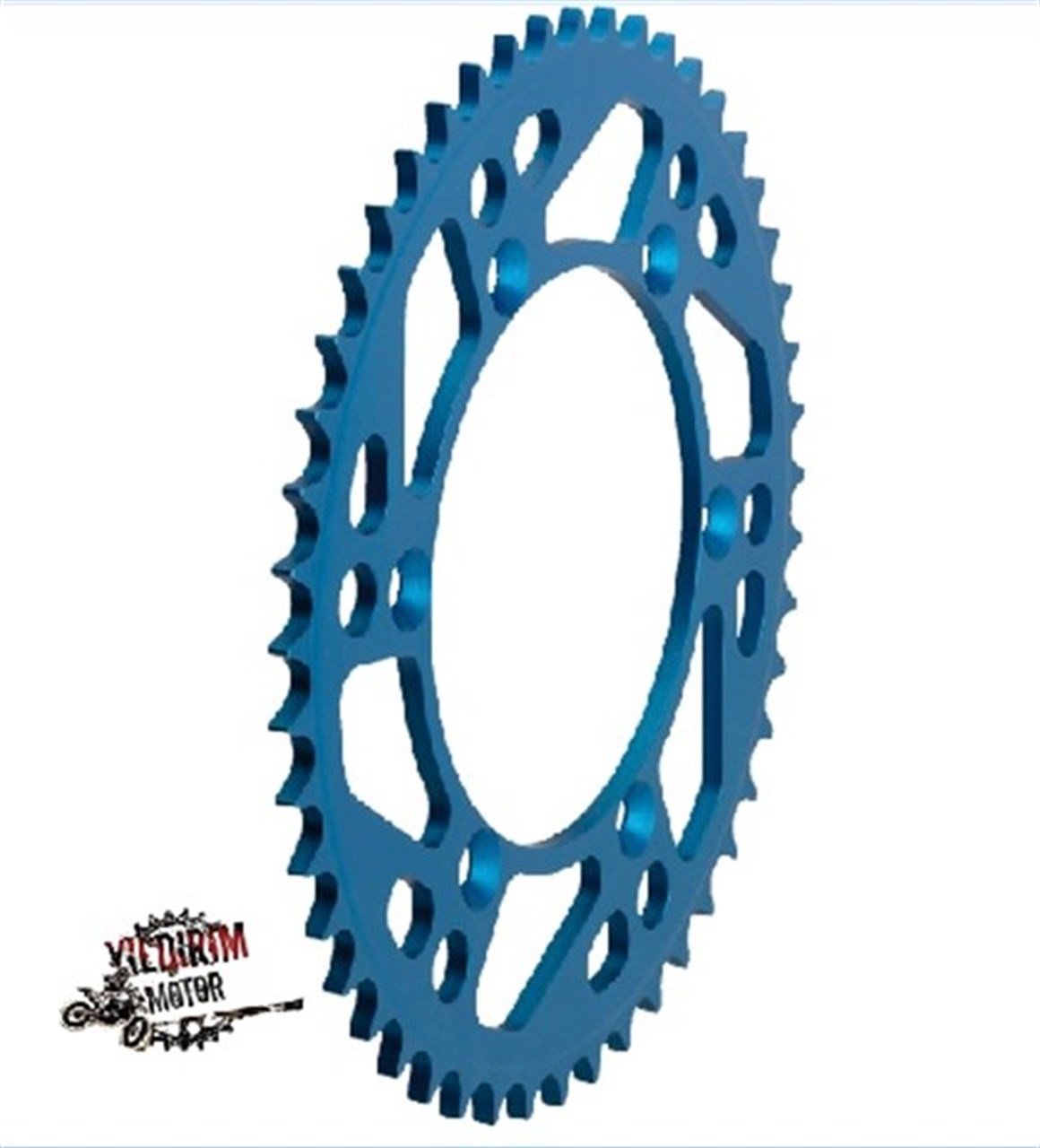 MOOSE .RACING ARKA DİŞLİ 51 DİŞ ALÜMİNYUM MAVİ