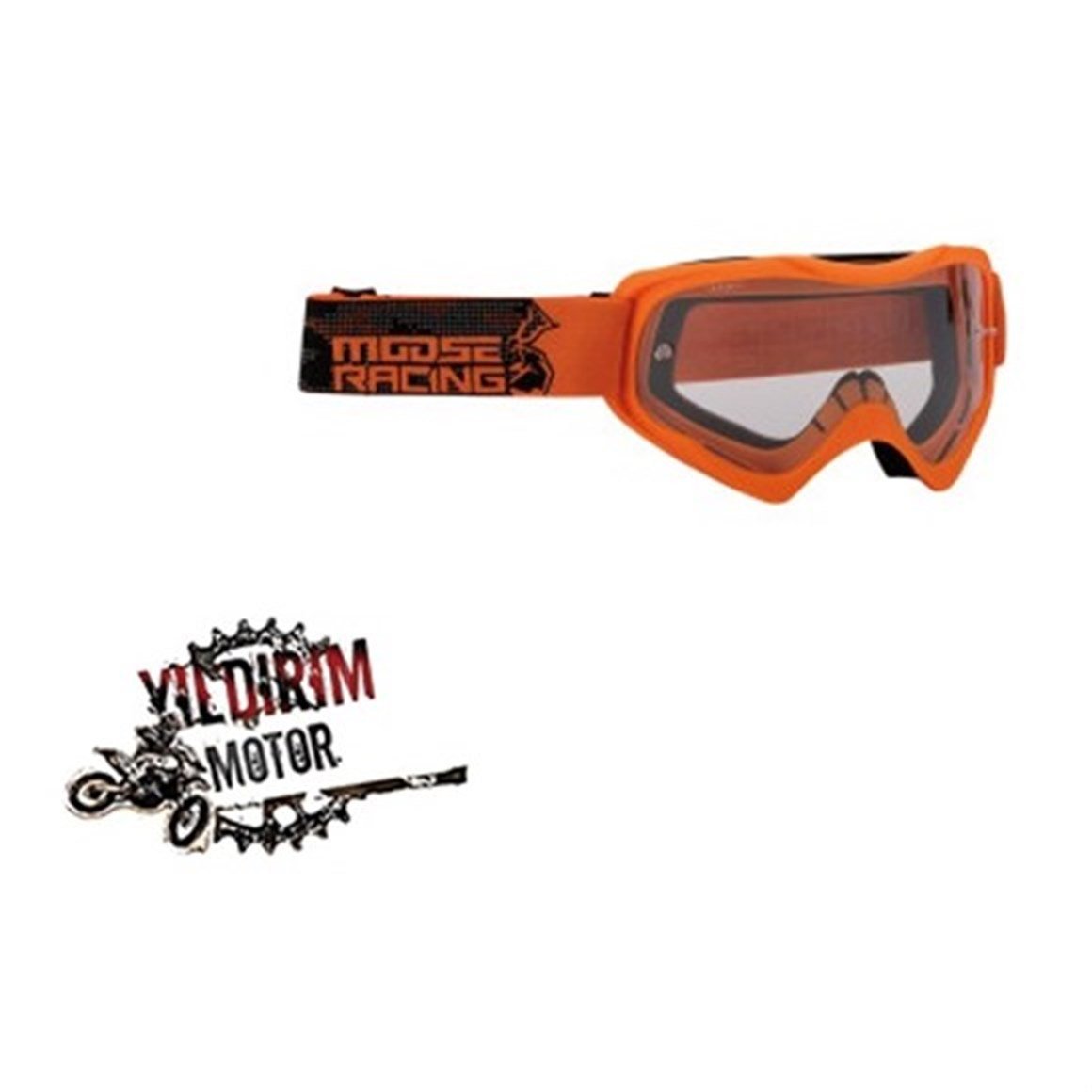 MOOSE RACING GOGGLE QUALFR SLASH UNISEX GÖZLÜK ORANCE