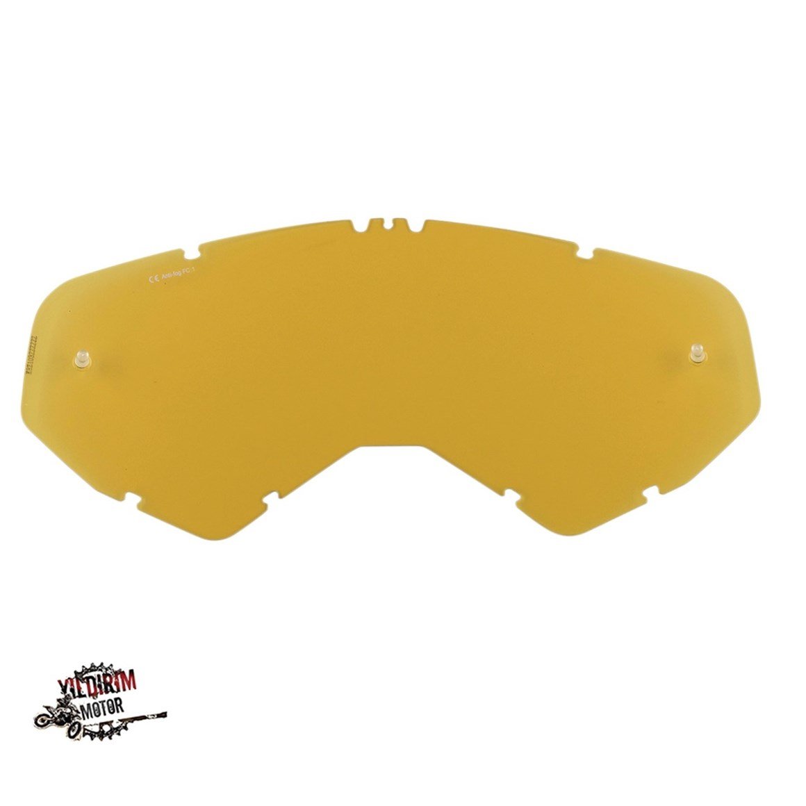 MOOSE RACİNG GÖZLÜK CAMI GOLD