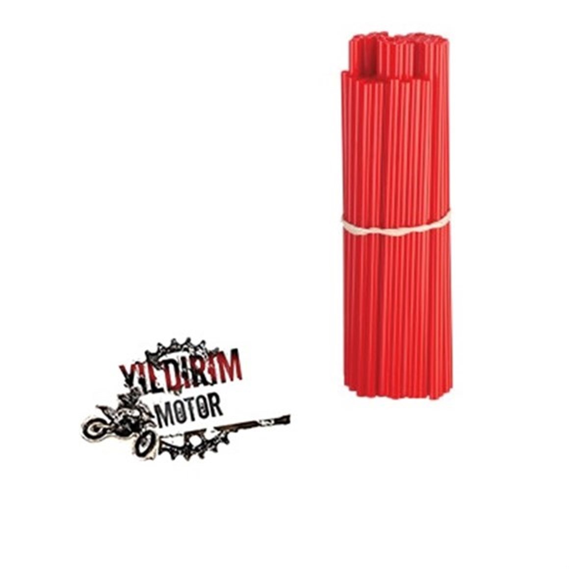 MOOSE RACING. JANT PİPETİ KIRMIZI (80'li PAKET POLİÜRETAN KOLLU CİLT RED)