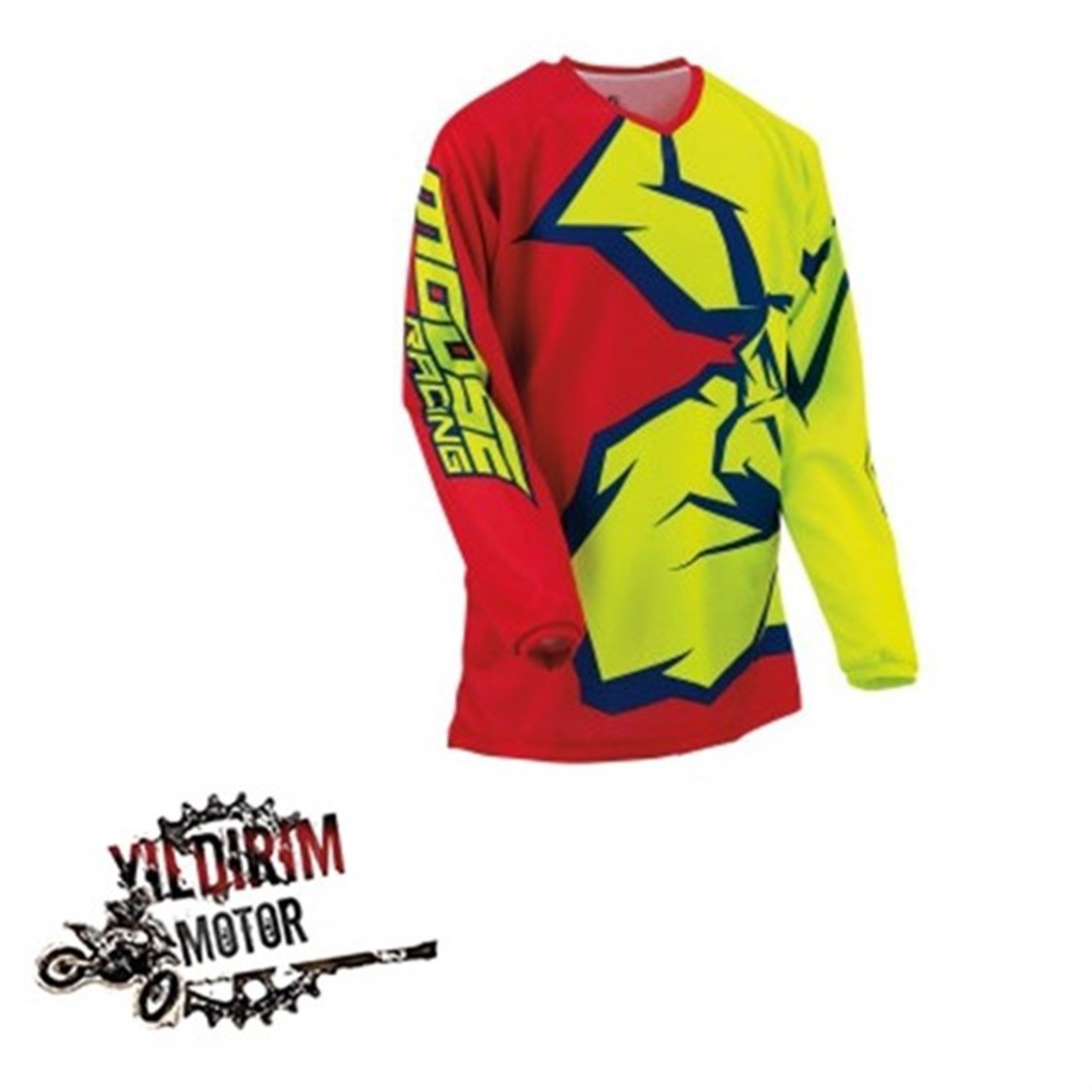 MOOSE RACING. JUNIOR JERSEY Qualifier RED
