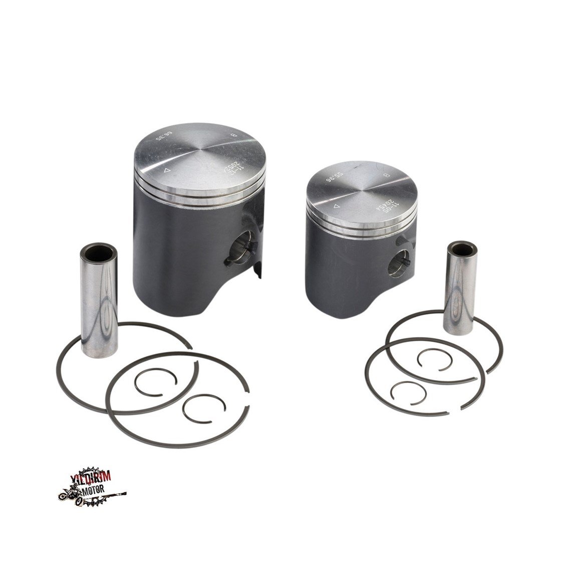 MOOSE RACING 65cc Ktm Husqvarna Piston Kit 44.98