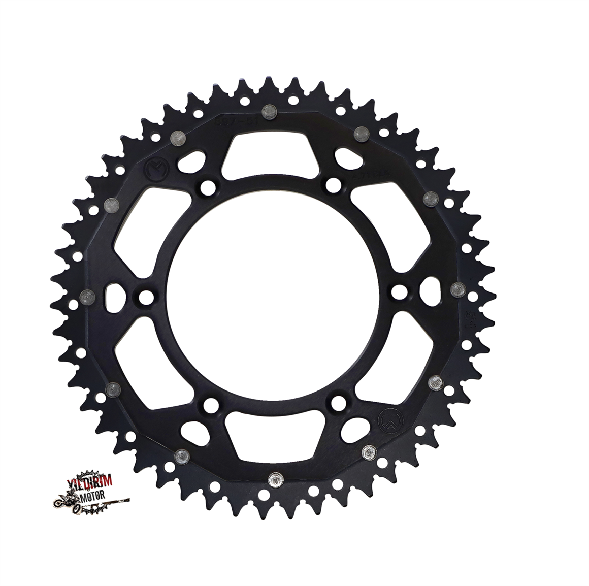 MOOSE RACING KTM HUSQVARNA ARKA DİŞLİ SİYAH 51T