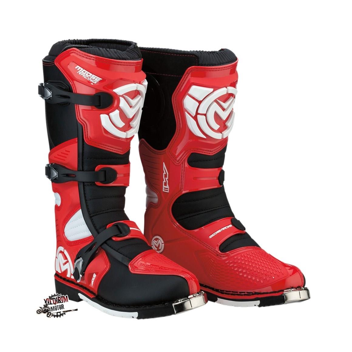 MOOSE RACING S18 M1.3 MX KIRMIZI BOT 