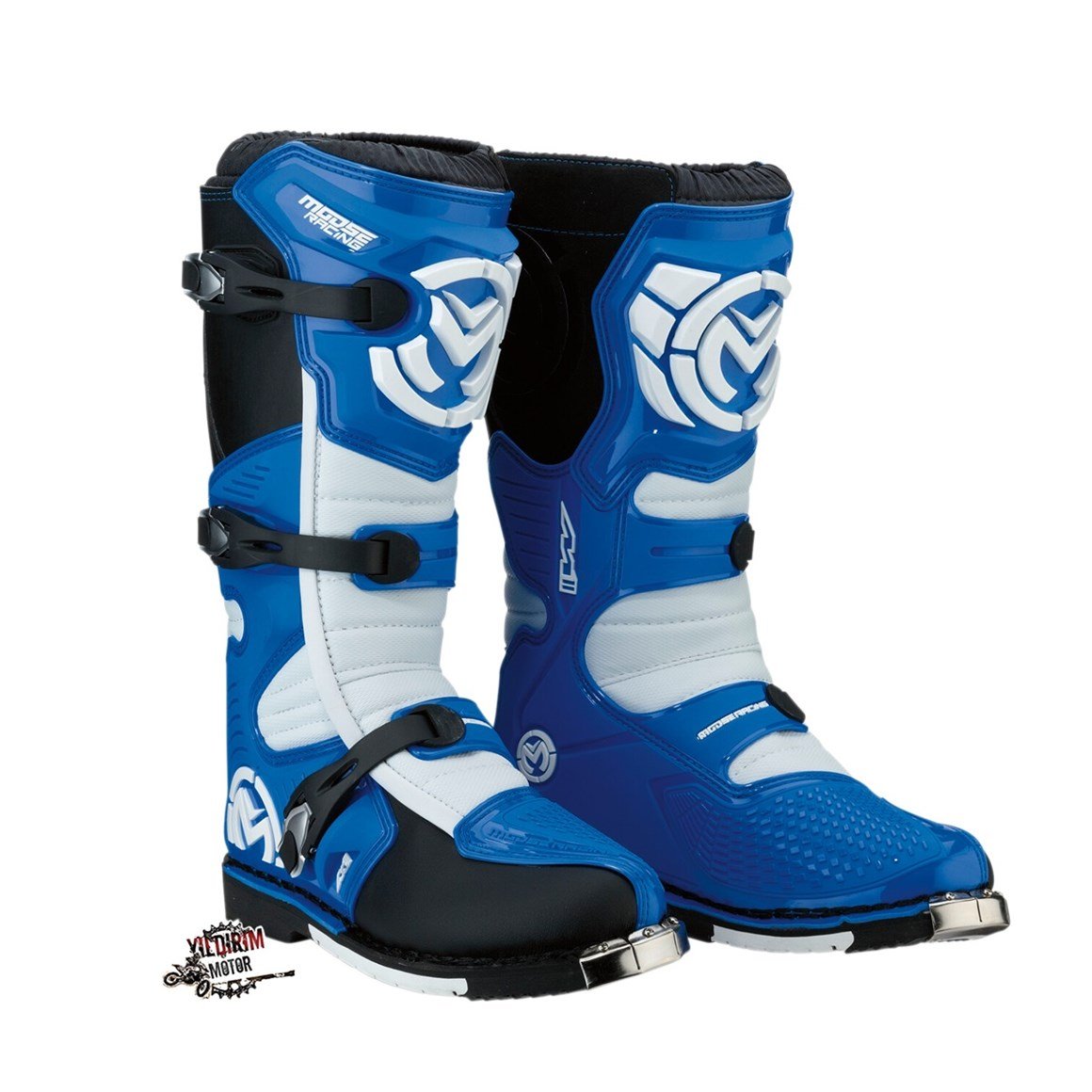 MOOSE RACING S18 M1.3 MX MAVİ BOT 43