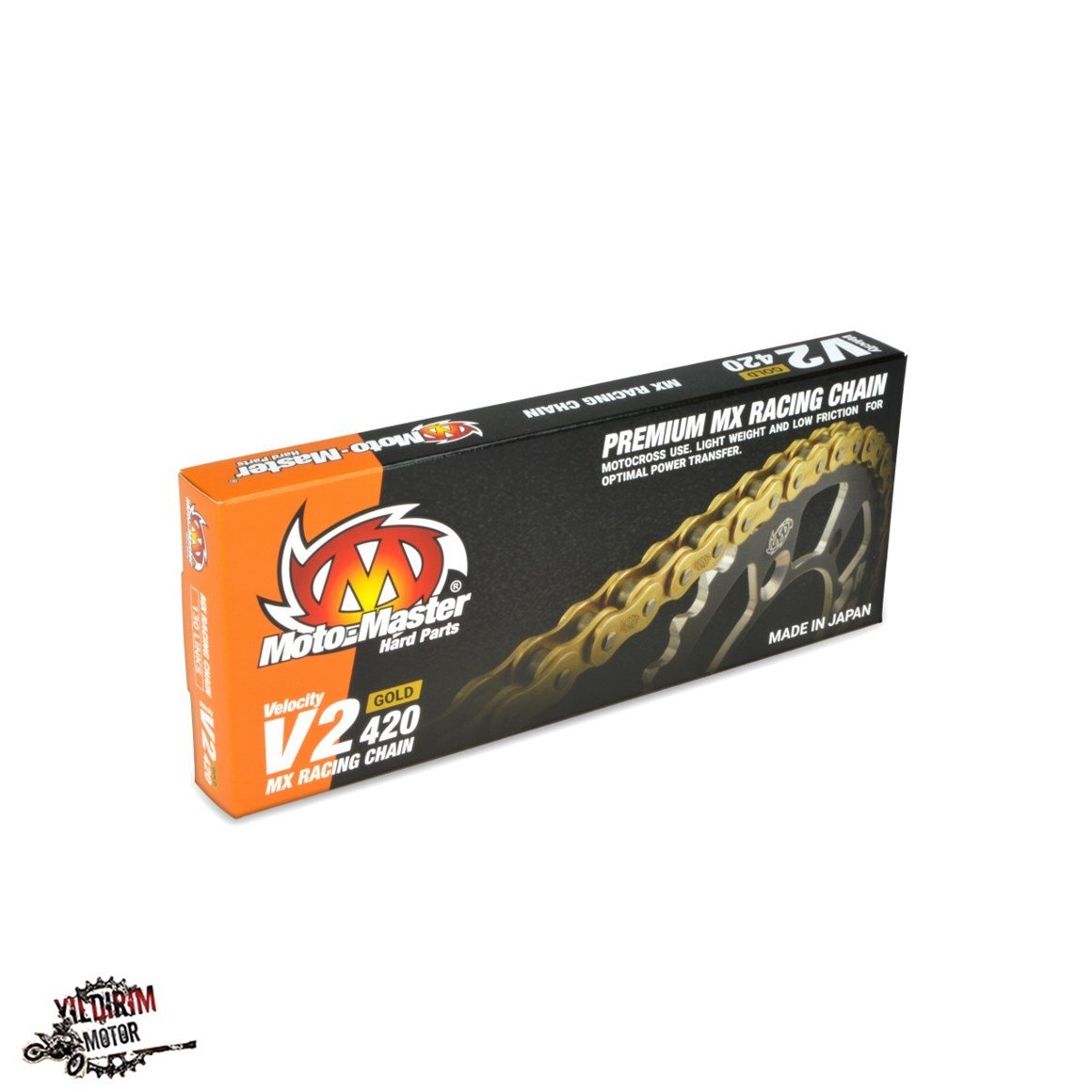 MOTO MASTER 65 SX MX V2 420G 130 BAKLA GOLD ZİNCİR 