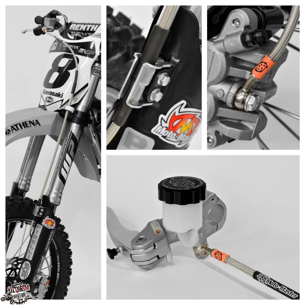 MotoMaster GASGAS Ön Fren Hidrolik Hortum 