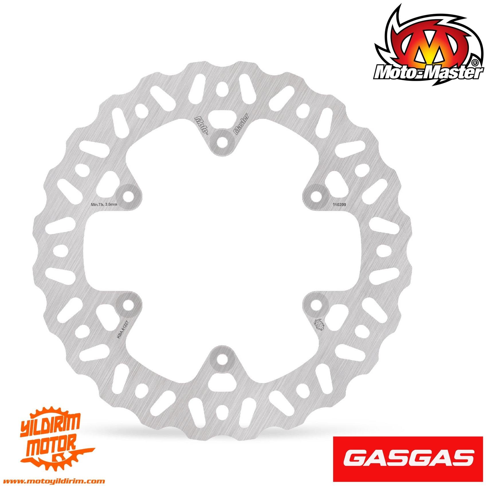 MOTOMASTER GASGAS RIEJU NİTRO ARKA FREN DİSKİ 220MM