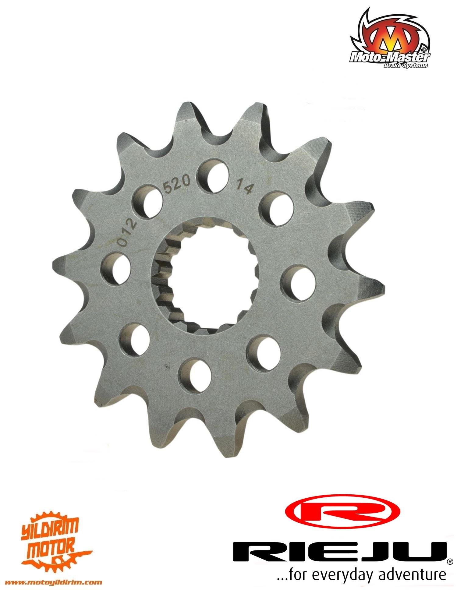 MotoMaster RIEJU Ön Dişli 12-T 13-T