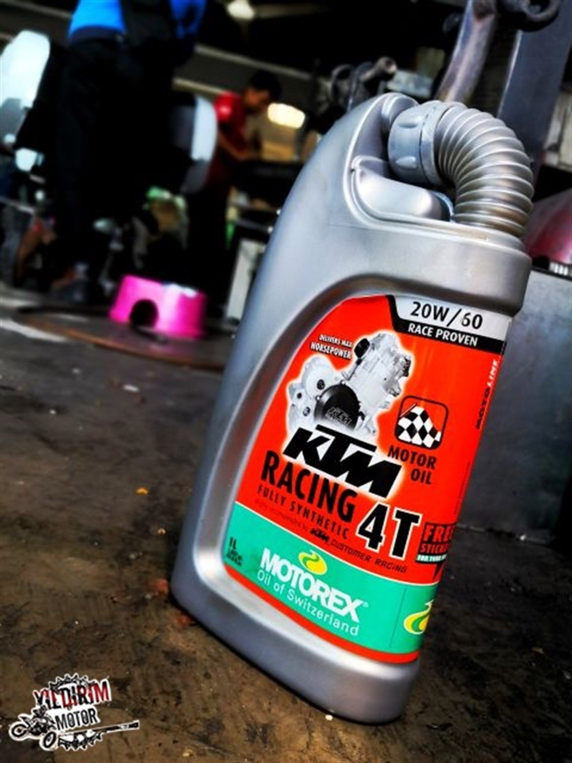 Motorex 4T 20W/60 Sentetik KTM Yağ 1lt