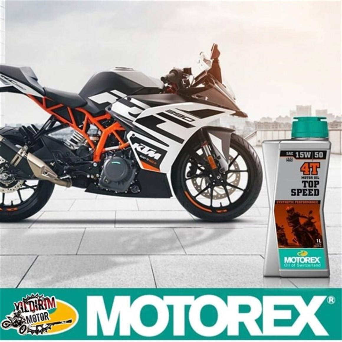 MOTOREX 4T YARI SENTETİK MOTOR YAĞI 15W50 1