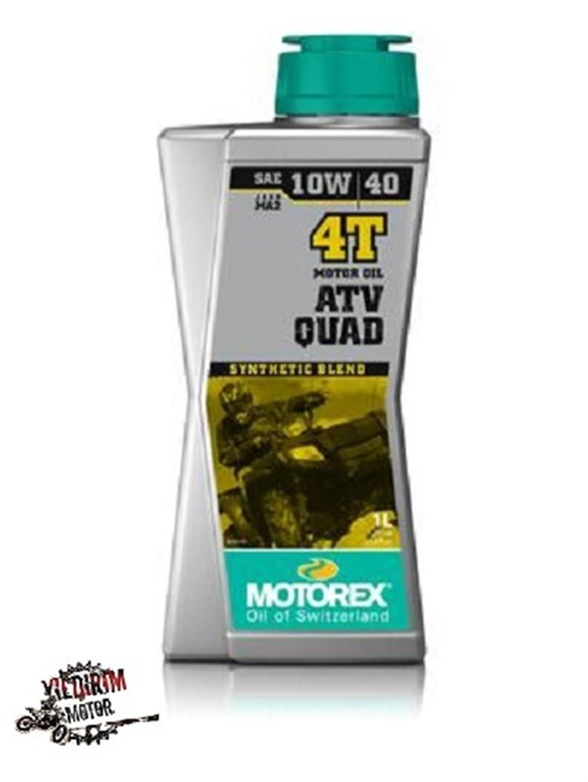 MOTOREX ATV QUAD 4T SAE 10W40 JASO MA2 YAĞ 1LT
