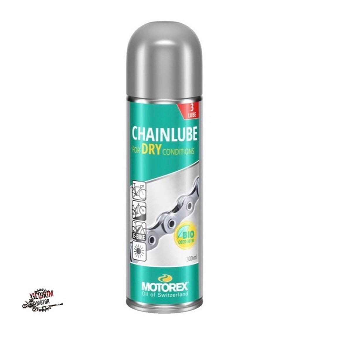 MOTOREX BİSİKLET ZİNCİR SPREYİ 300ML