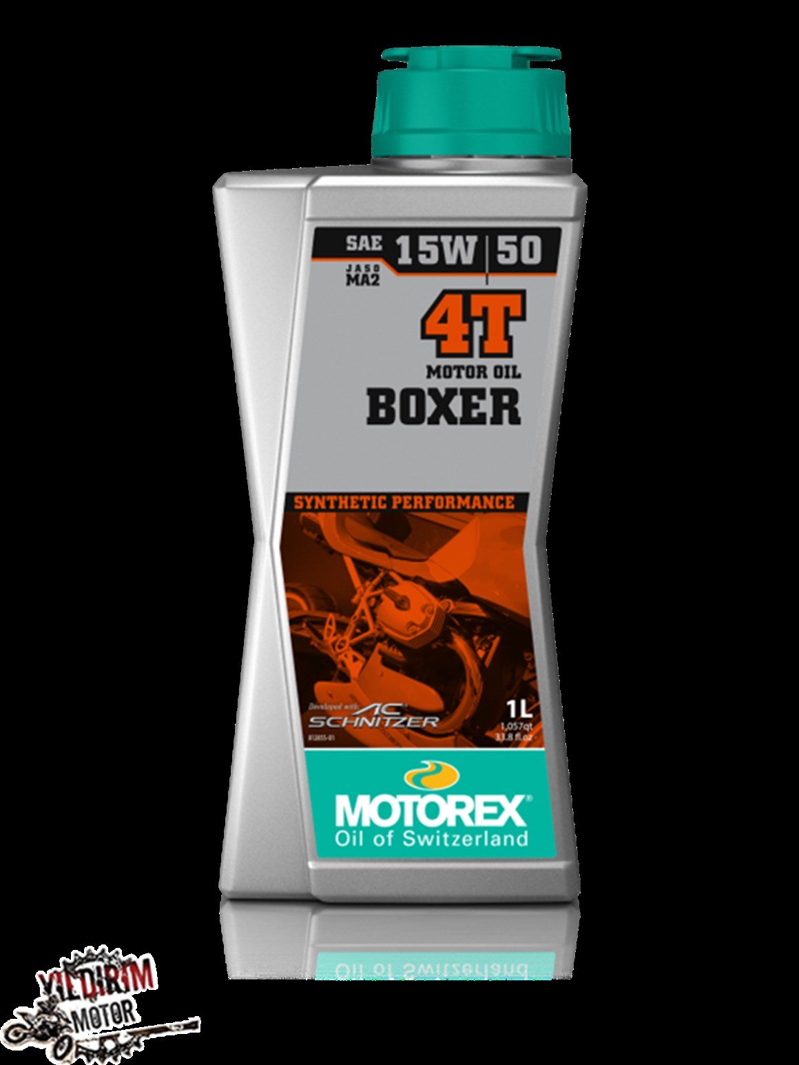 MOTOREX BOXER 4T SAE 15W50 YAĞ 1LT
