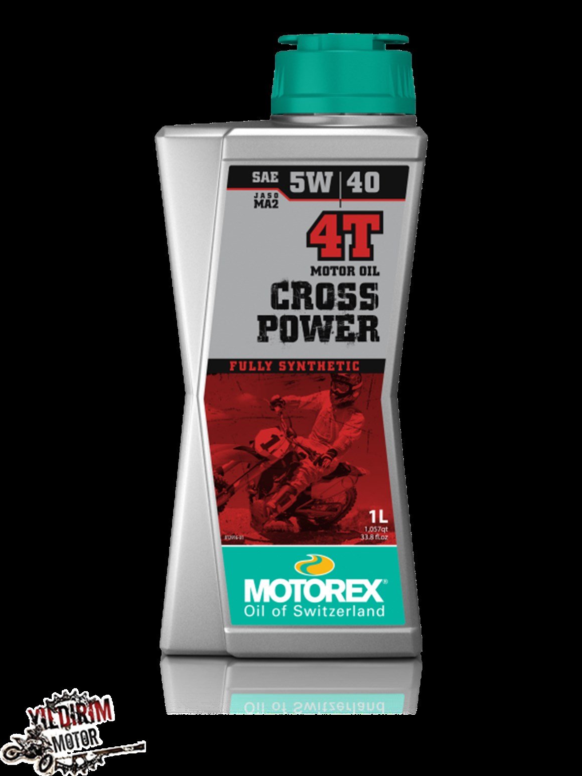MOTOREX CROSS POWER 4T SAE 5W40 JASO MA2 YAĞ 1LT