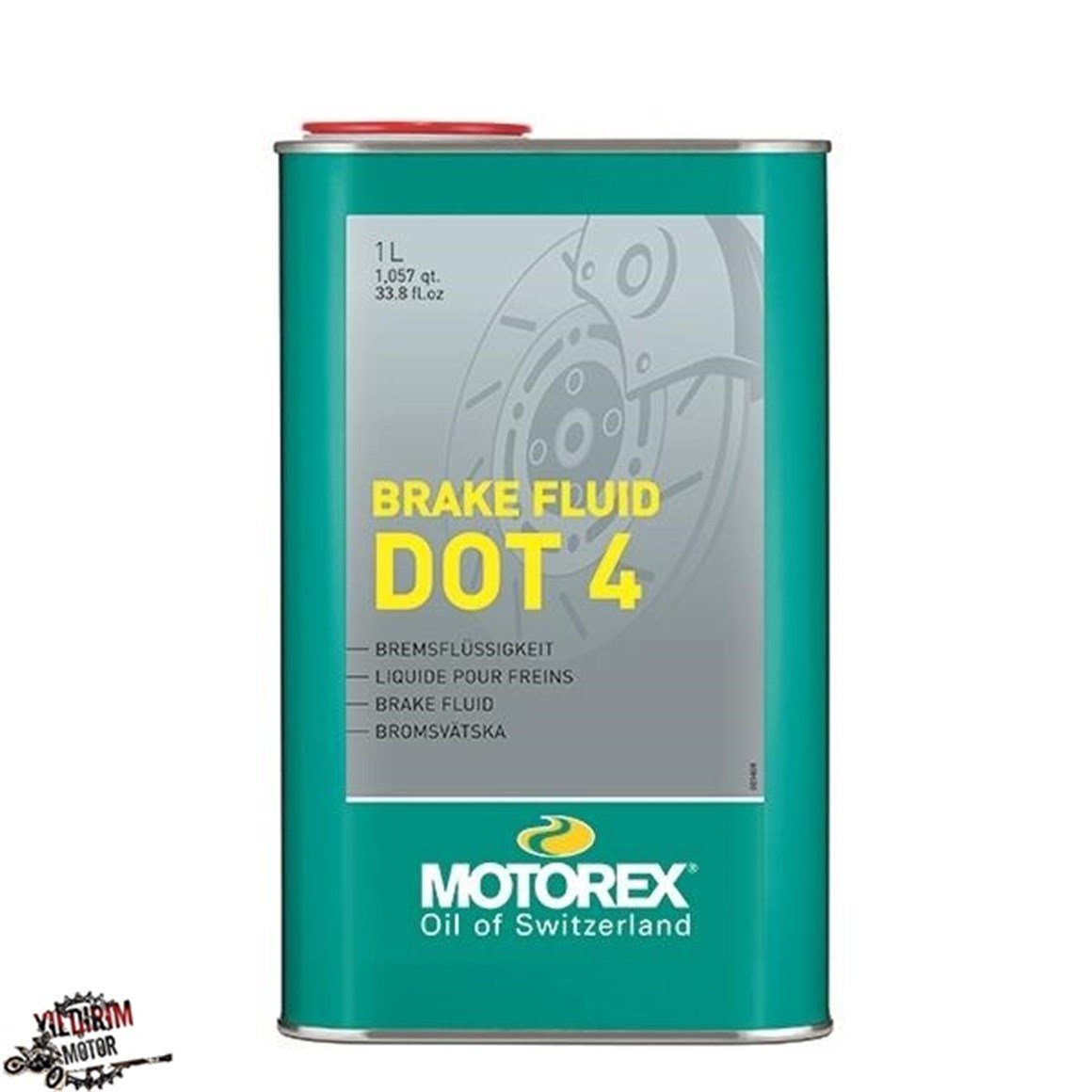 MOTOREX DOT 4 HİDROLİK YAĞ 1LT
