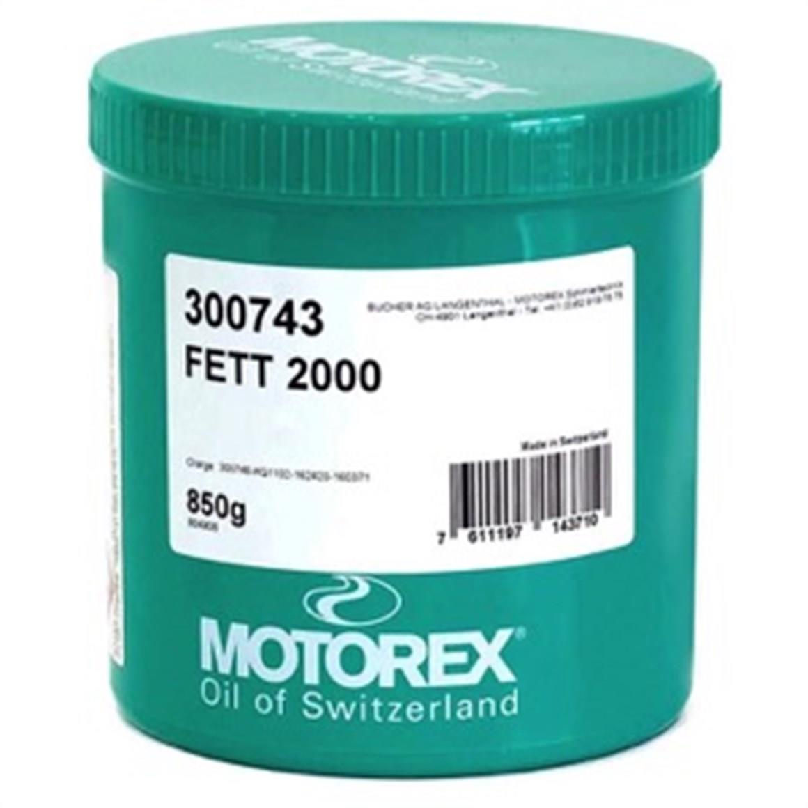 MOTOREX FETT 2000 GRESS 850GR