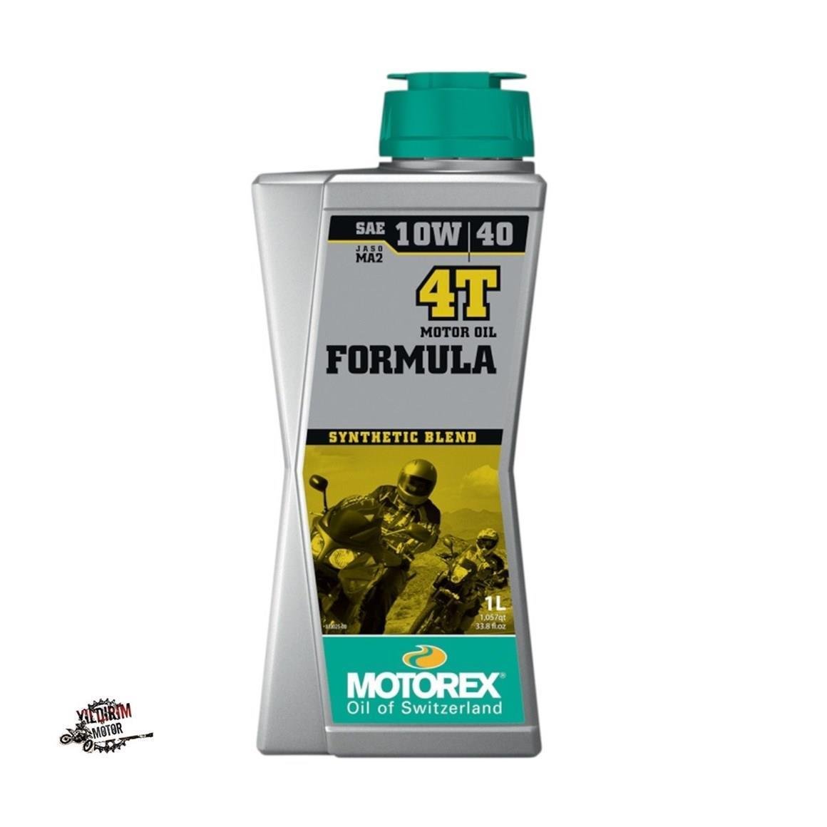 MOTOREX FORMULA 4T SAE 10W40 JASO MA2