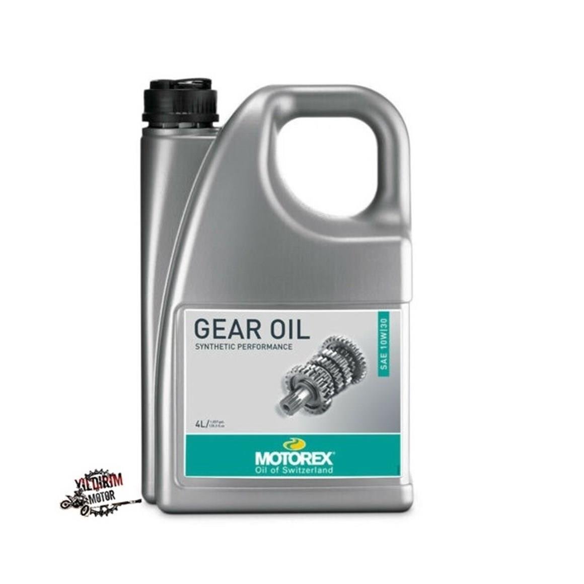 MOTOREX GEAR OIL ŞANZIMAN YAĞI 10W30 4LT