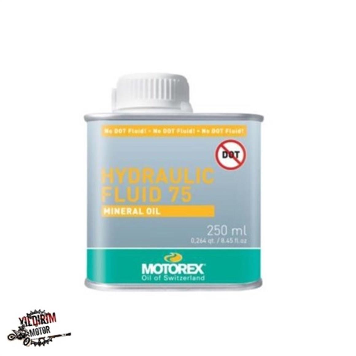 MOTOREX HYDRAULIC FLUID 75 250ML