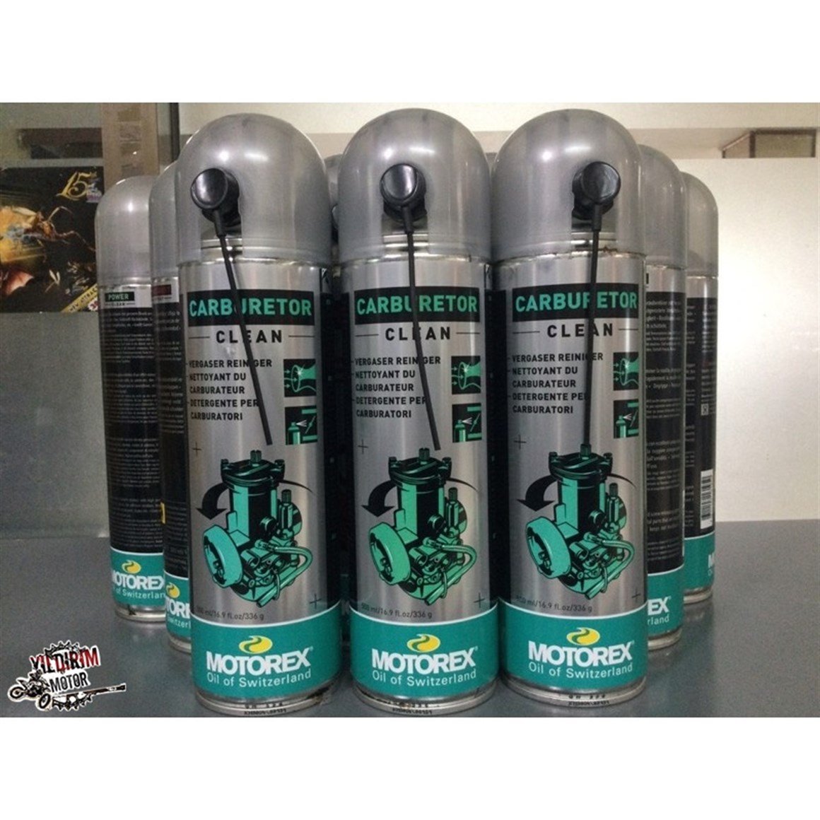 MOTOREX KARBÜRATÖR TEMİZLEME SPREY 500ML