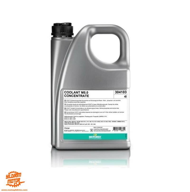 Motorex Consantre M5.0 Radyatör Sıvısı 4lt