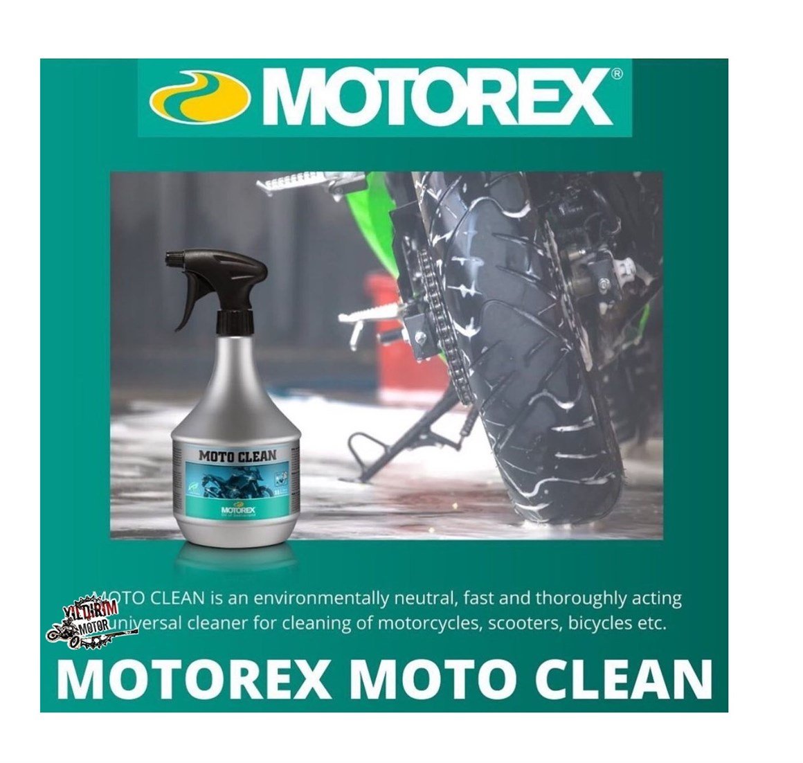 Motorex Moto Clean Plus Temizleme Losyonu