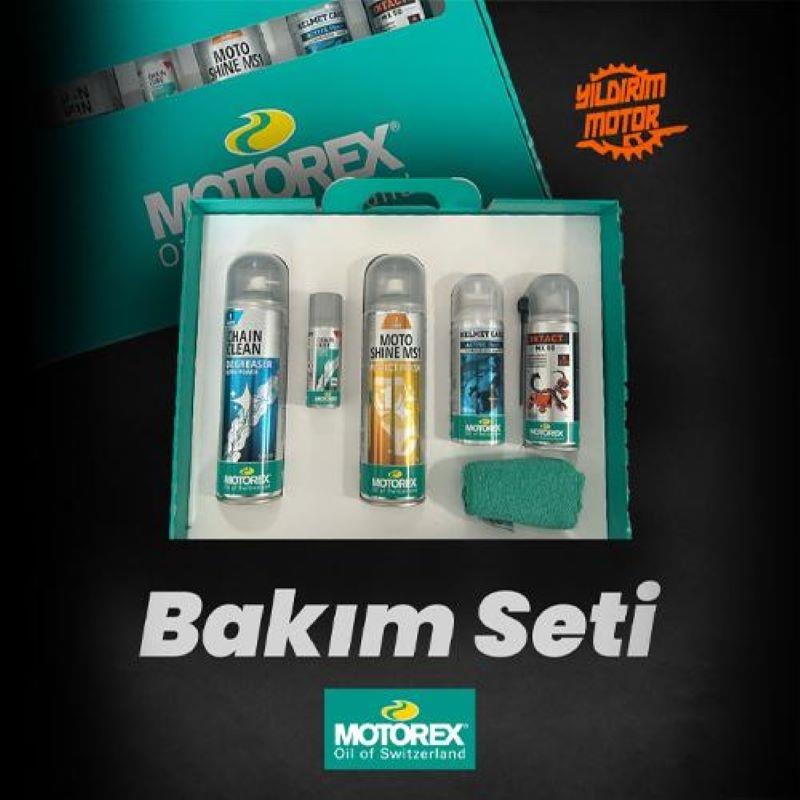 MOTOREX MOTORSİKLET TEMİZLEME SETİ