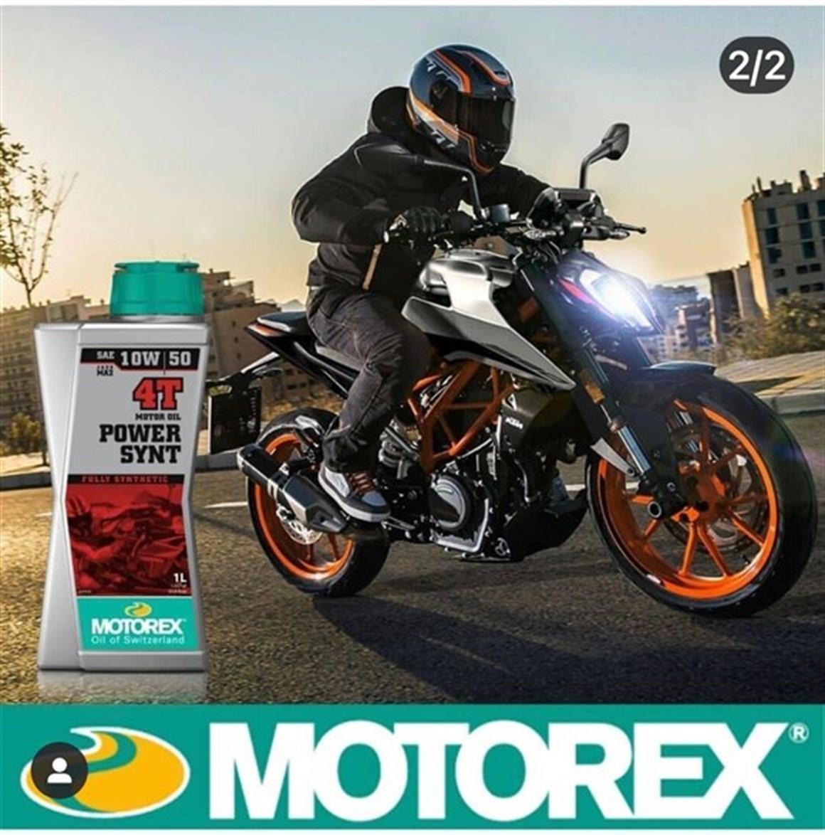 MOTOREX POWER SYNT 4T 10W50 20.YIL YAĞ 1LT