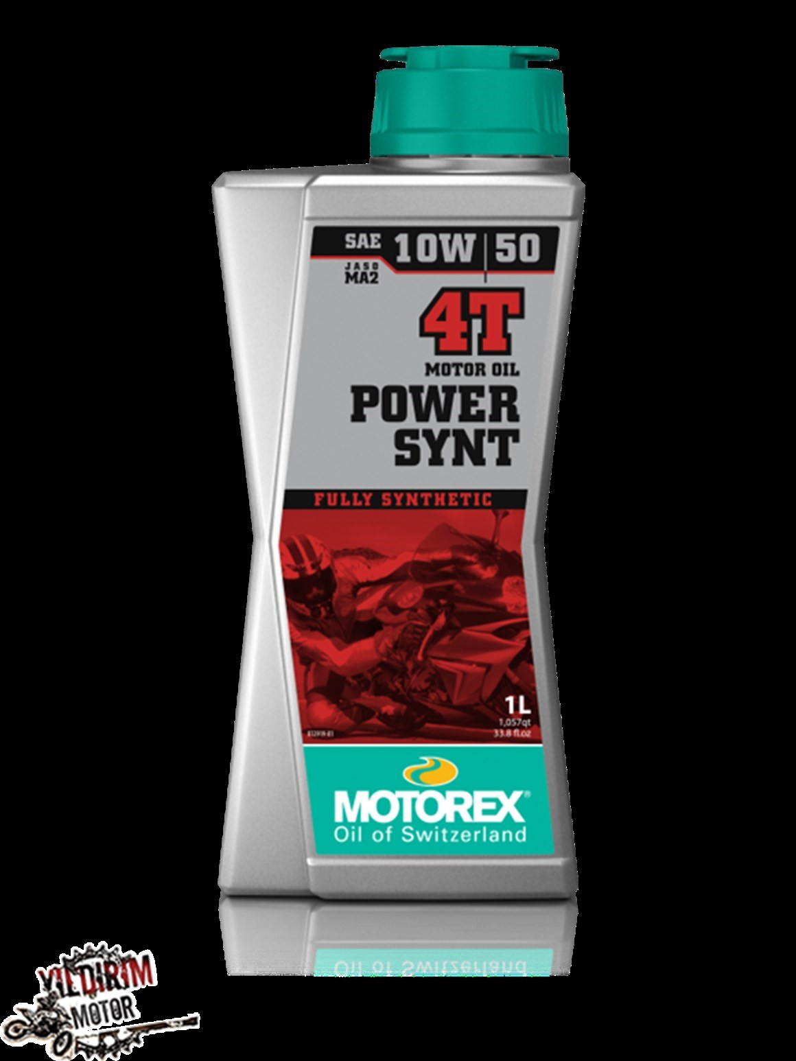 MOTOREX POWER SYNT 4T SAE 10W50 JASO MA2 YAĞ 1LT