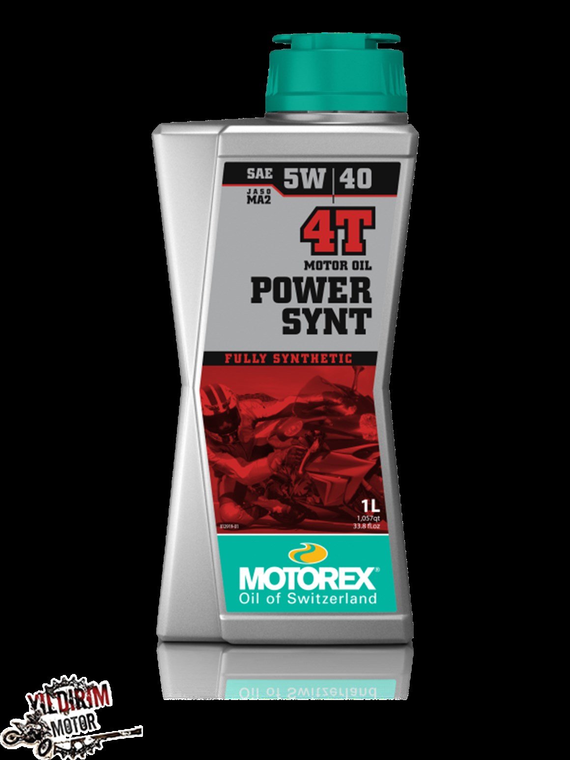 MOTOREX POWER SYNT 4T SAE 50W40 JASO MA2 1LT