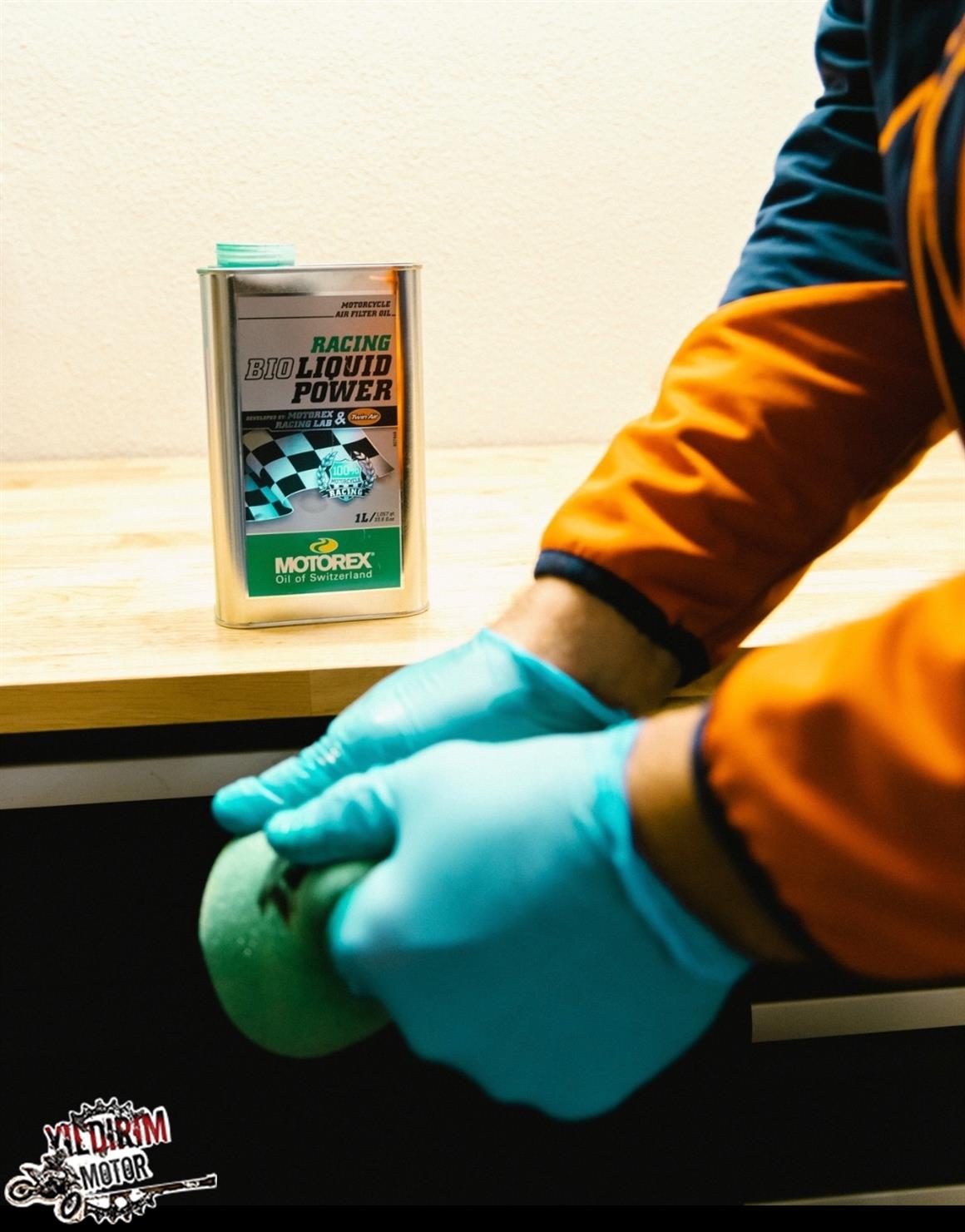 MOTOREX RACİNG BİO POWER HAVA FİLTRE YAĞI 1LT