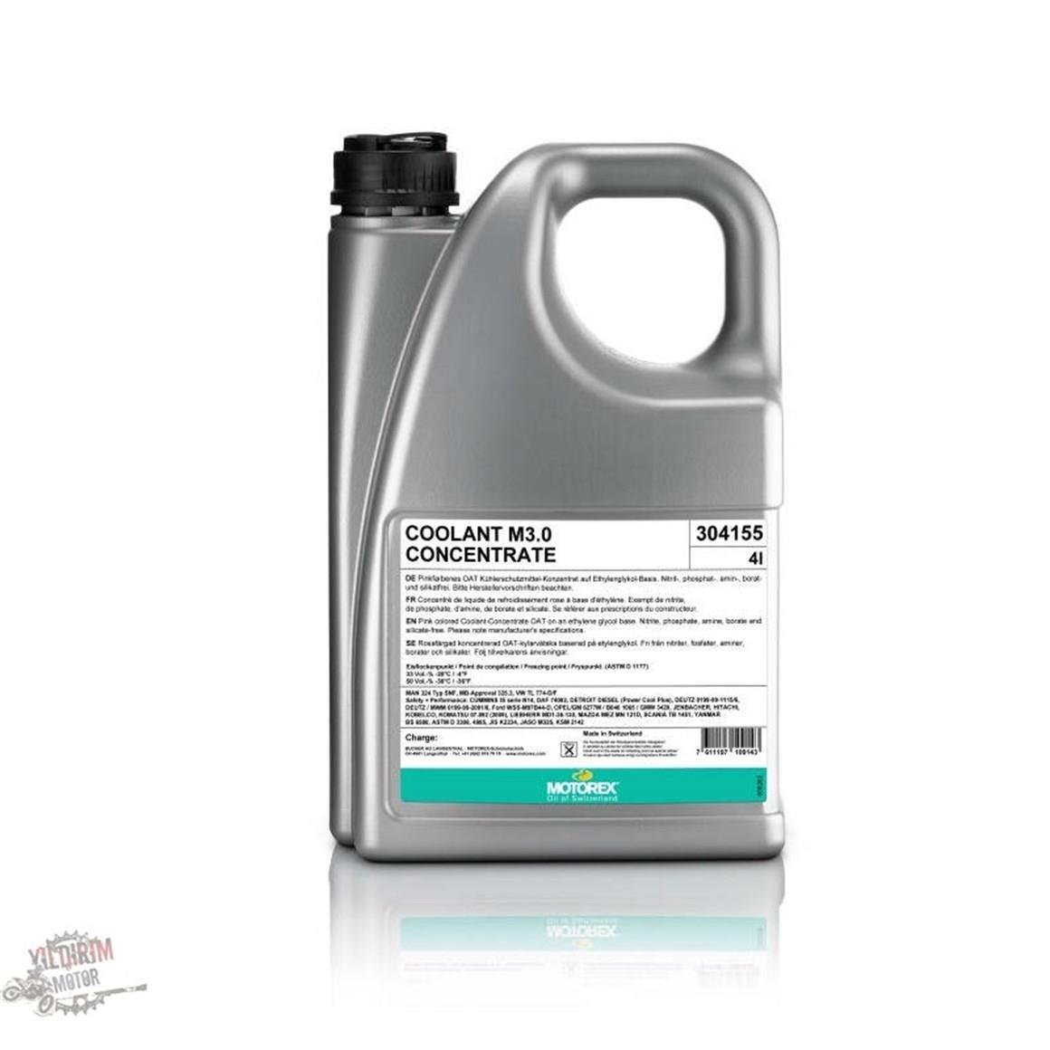 Motorex M5 Radyatör Sıvısı 4lt