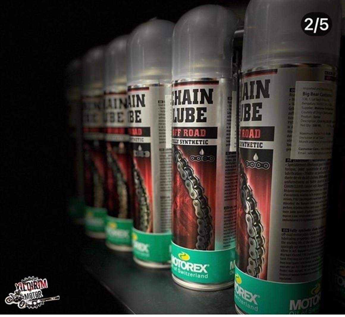 Motorex Off Road 500ml Zincir Yağlama Spreyi