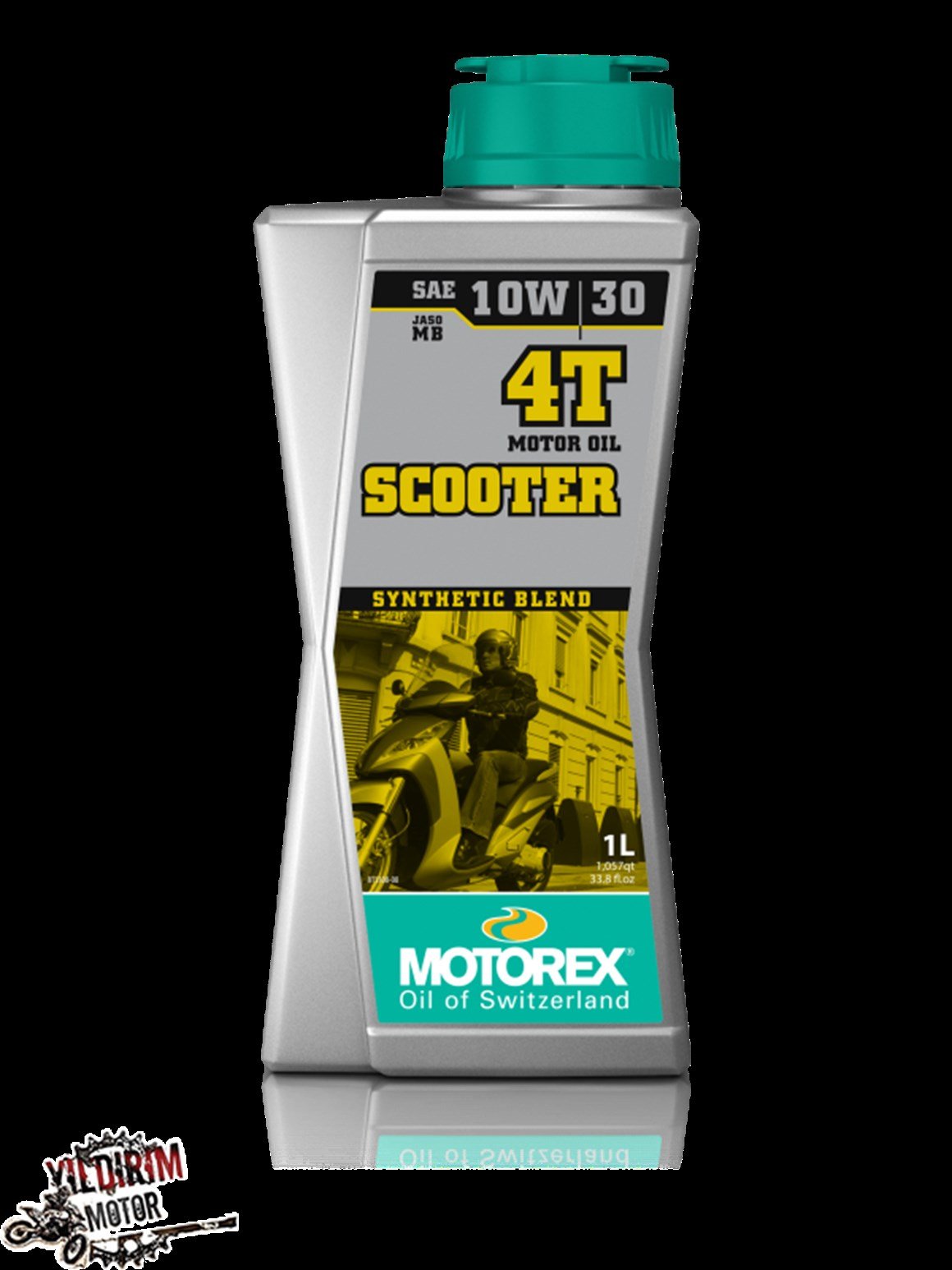 MOTOREX SCOOTER 4T SAE 10W30 JASO MB YAĞ 1LT
