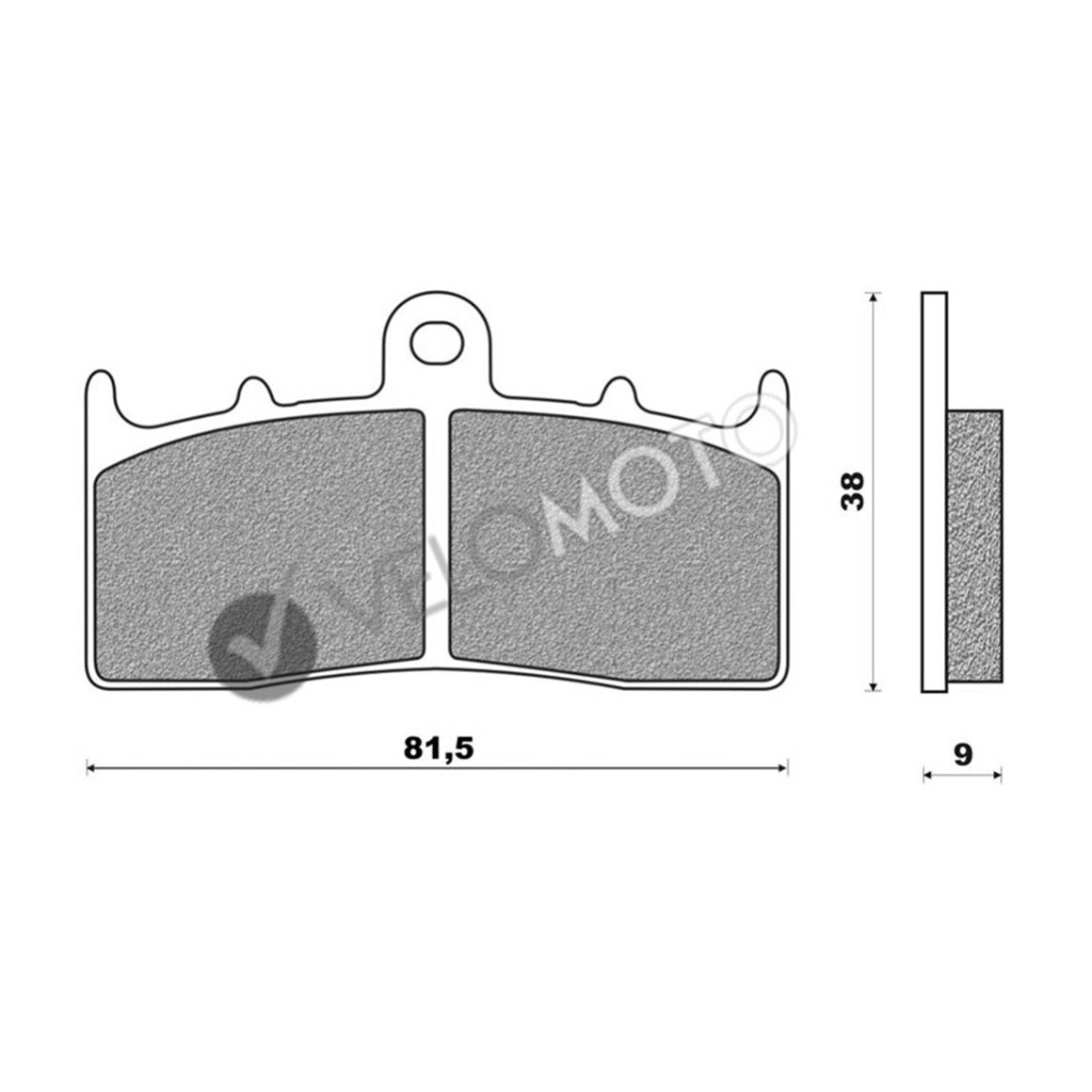 NEWFREN BR R1150RT/R/RS-K1200LT/R FREN BALATA 