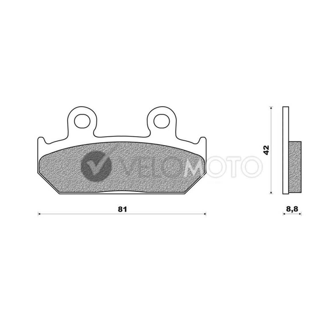 NEWFREN HONDA CBR600F/S-NTV650-XRV750 DİSK BALATA 