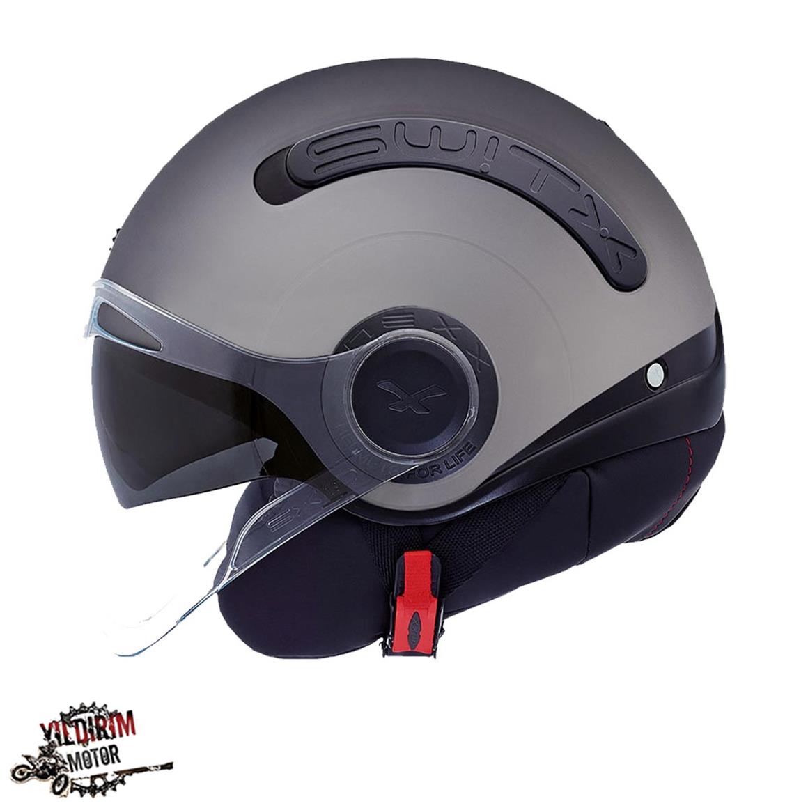 NEXX SX.10 MAT TITANIUM KASK