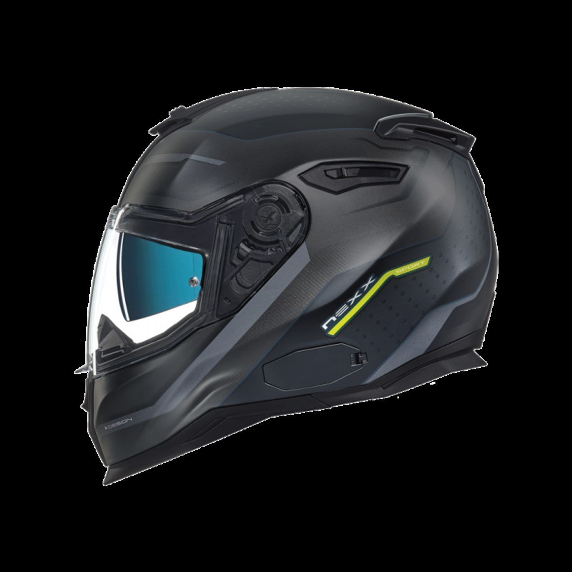 NEXX SX.100 MANTIK MAT SİYAH KASK