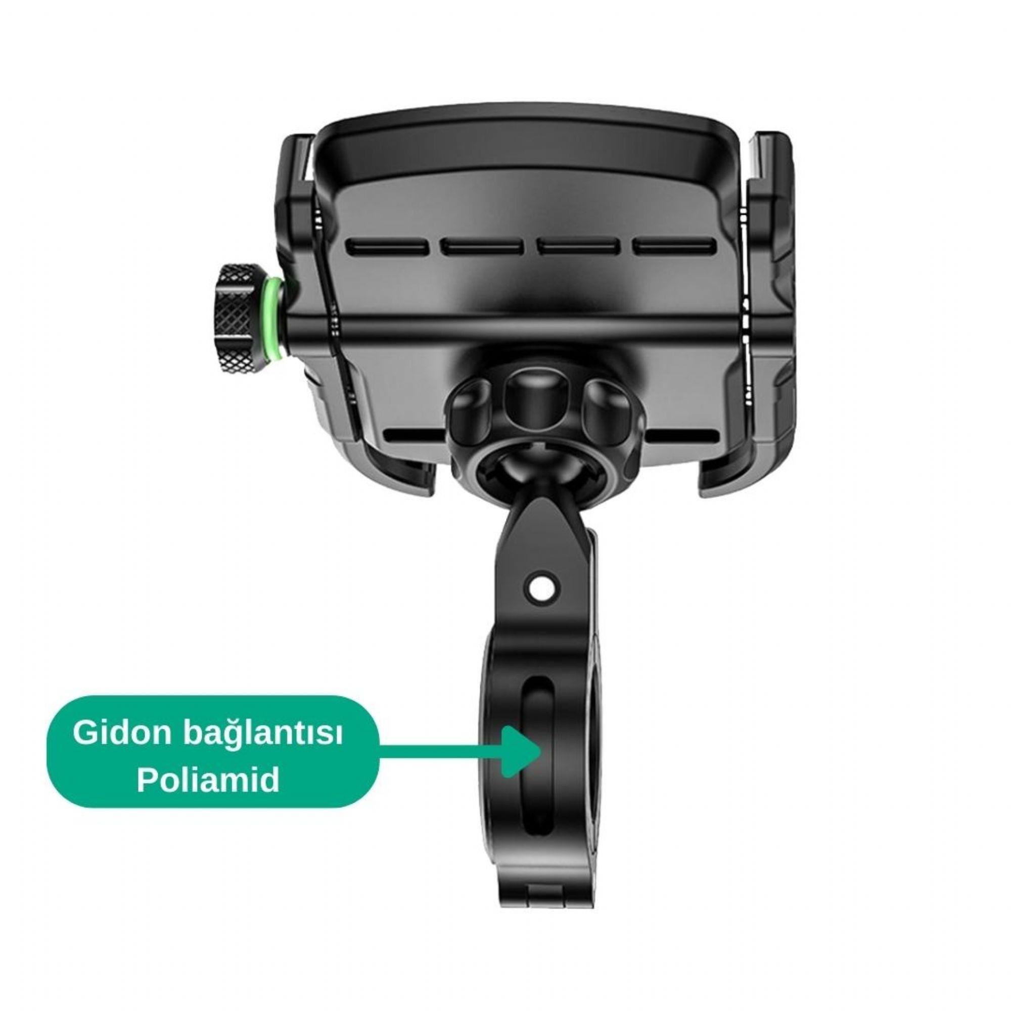 NUKROTECH GİDON VE AYNA BAĞLANTILI TELEFON TUTUCU 