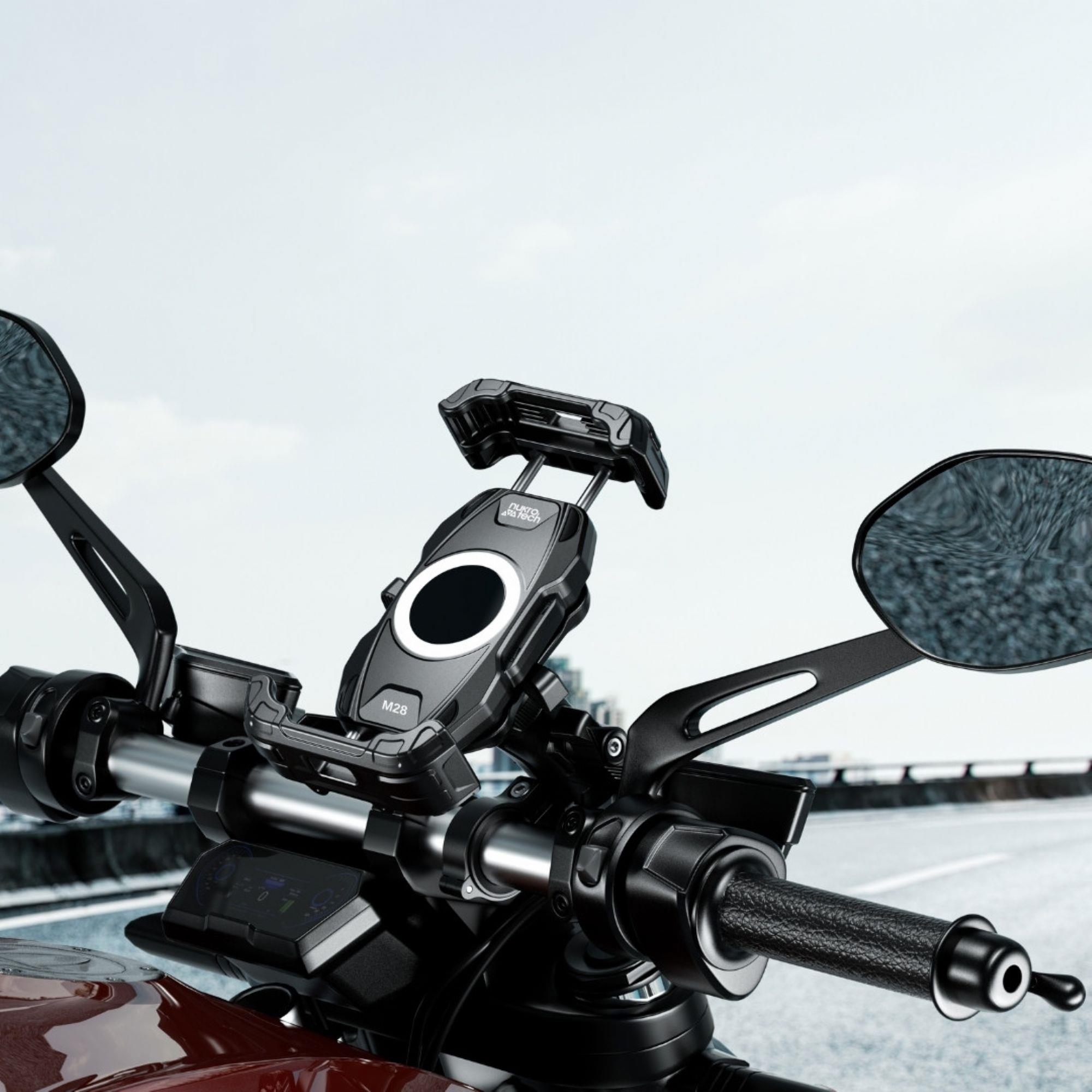 NUKROTECH M28 TİTREŞİM MODÜLLÜ TELEFON TUTUCU 