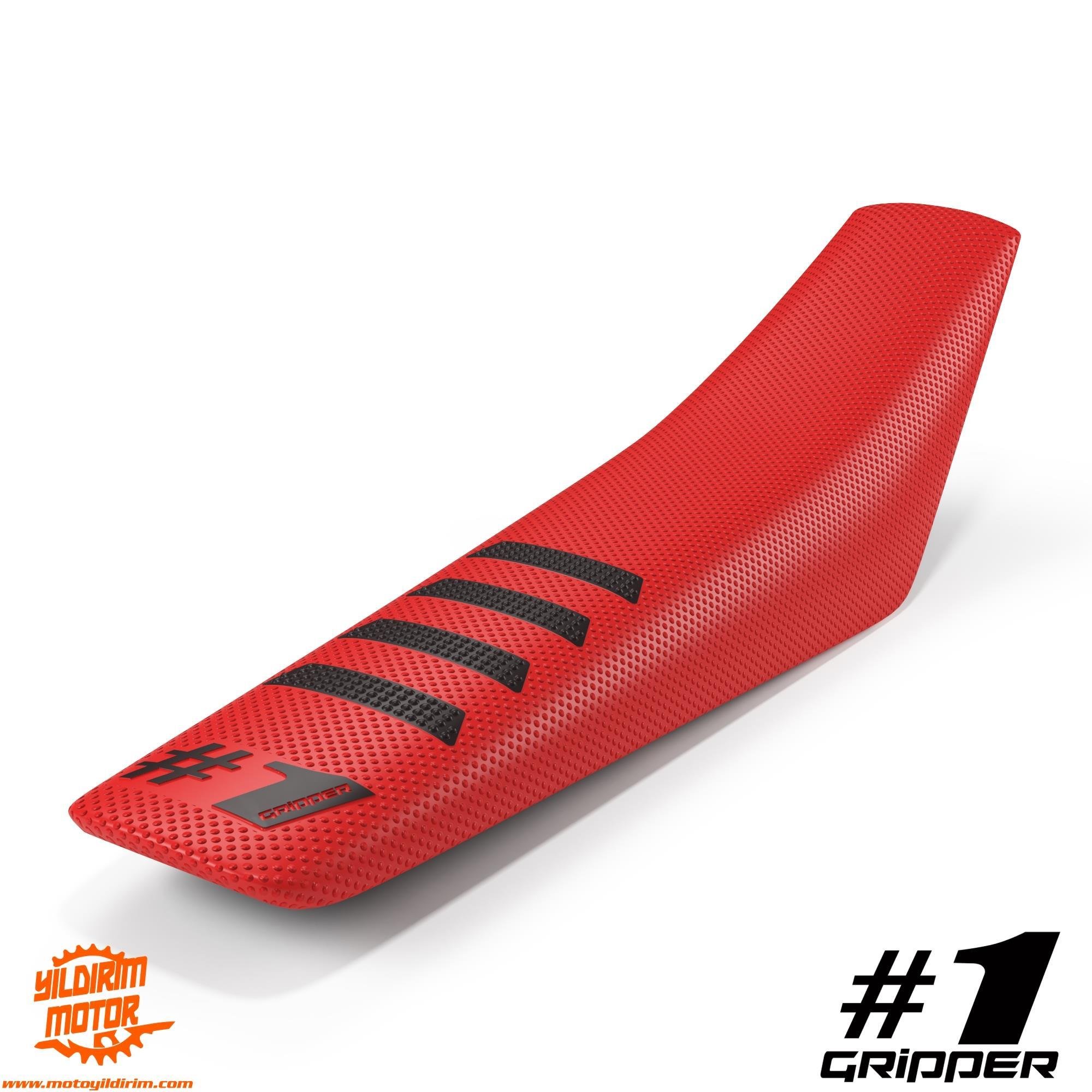 ONEGRIPPER RIBBED SELE KILIFI KIRMIZI SİYAH